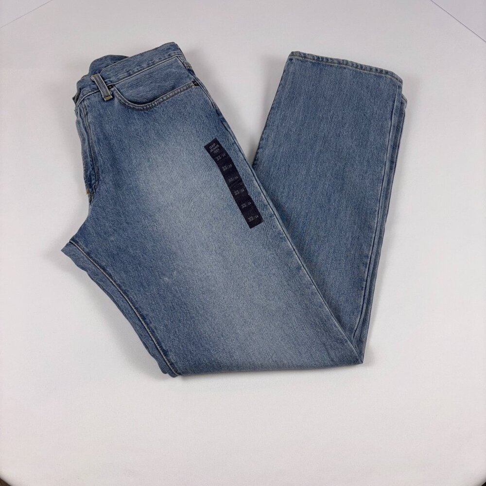 Vintage Gap 1969 Easy Fit Jeans Men’s 33x34 Medium Wash Straight Leg NWT NOS